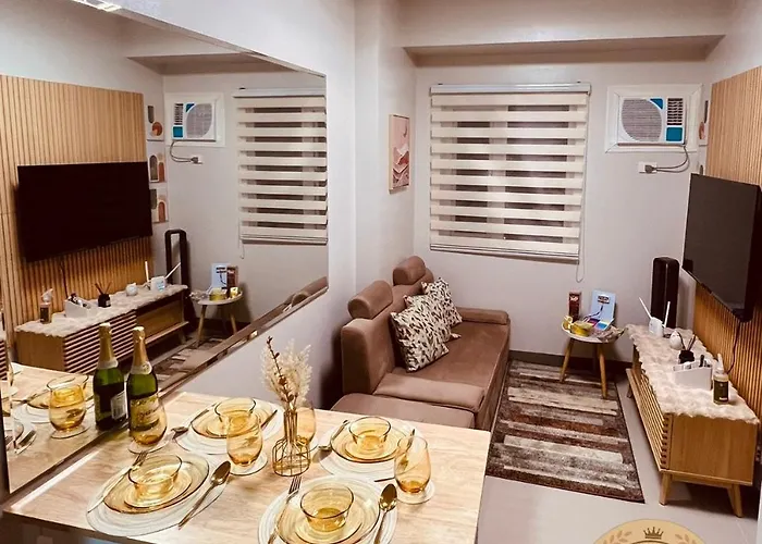 Pensión 2-bedroom Unit At Charm Residences