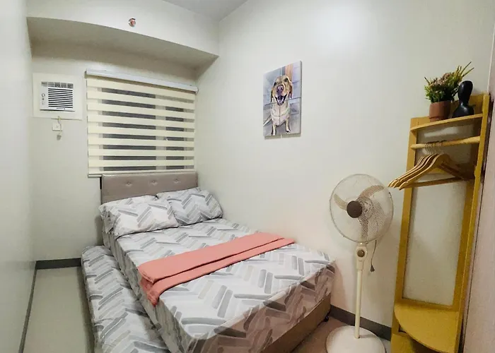 Pensión 2-bedroom Unit At Charm Residences